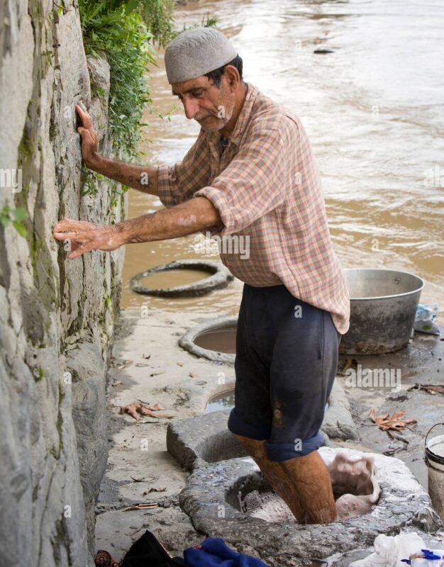 shawl washing