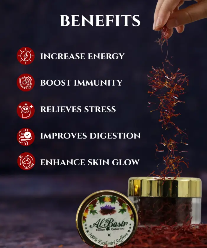 Pure Kashmiri Saffron 1g - Image 2
