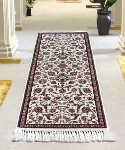 Floral Woollen Carpet (2′ x 6′ Ft)