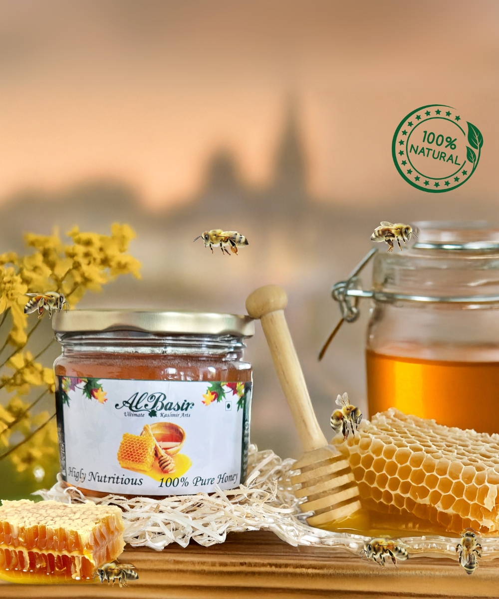 100% Natural Kashmiri Honey 400g