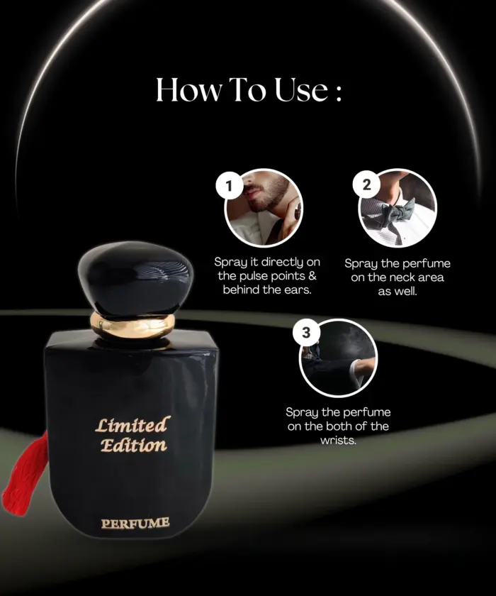 Perfume Unisex Black Heart - Image 4