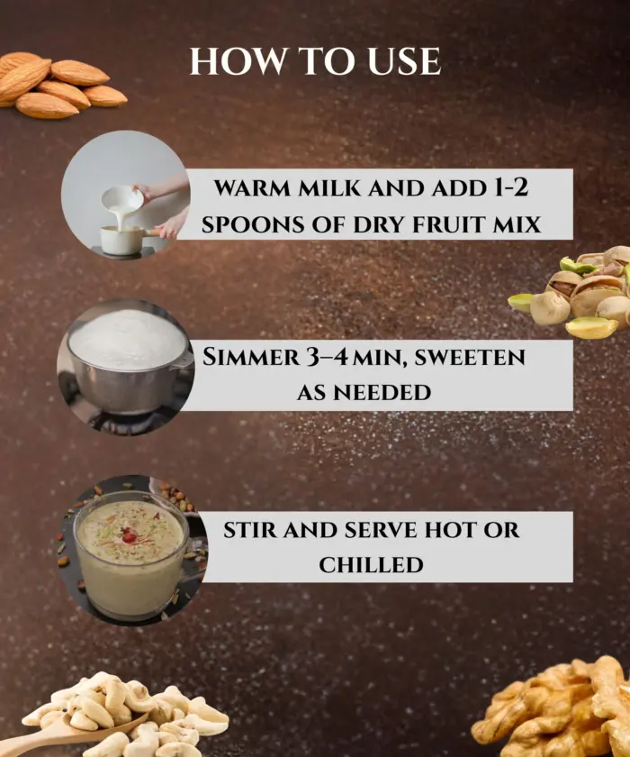 Kashmiri Dry Fruit Powder Mix 100g - Image 2