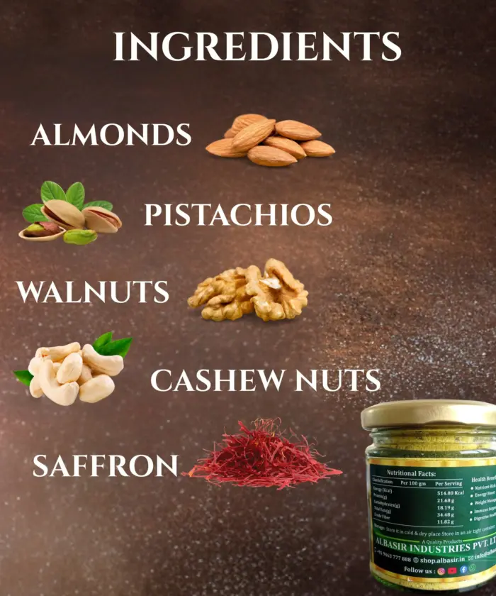 Kashmiri Dry Fruit Powder Mix 100g - Image 4