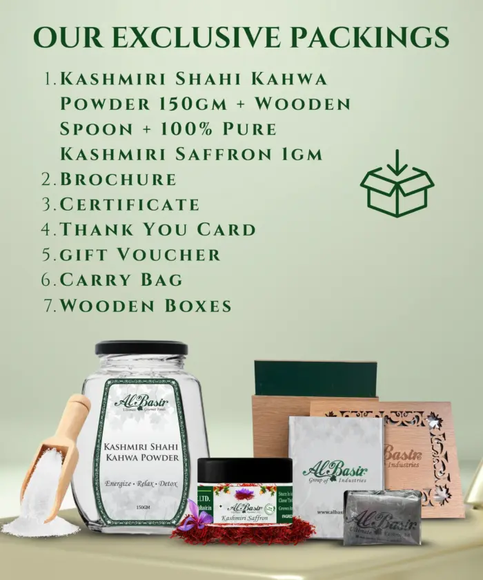 ALBASIR KAHWA POWDER + SAFFRON COMBO (7)