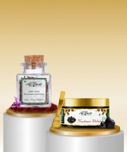 ALBASIR PURE KASHMIRI SAFFRON + SHILAJIT