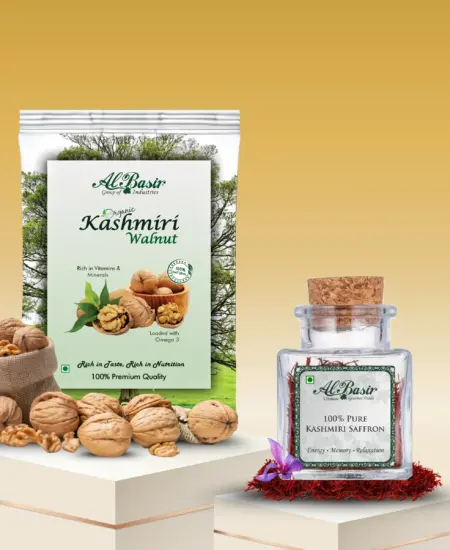 ALBASIR WALNUT SAFFRON COMBO 1 1 1