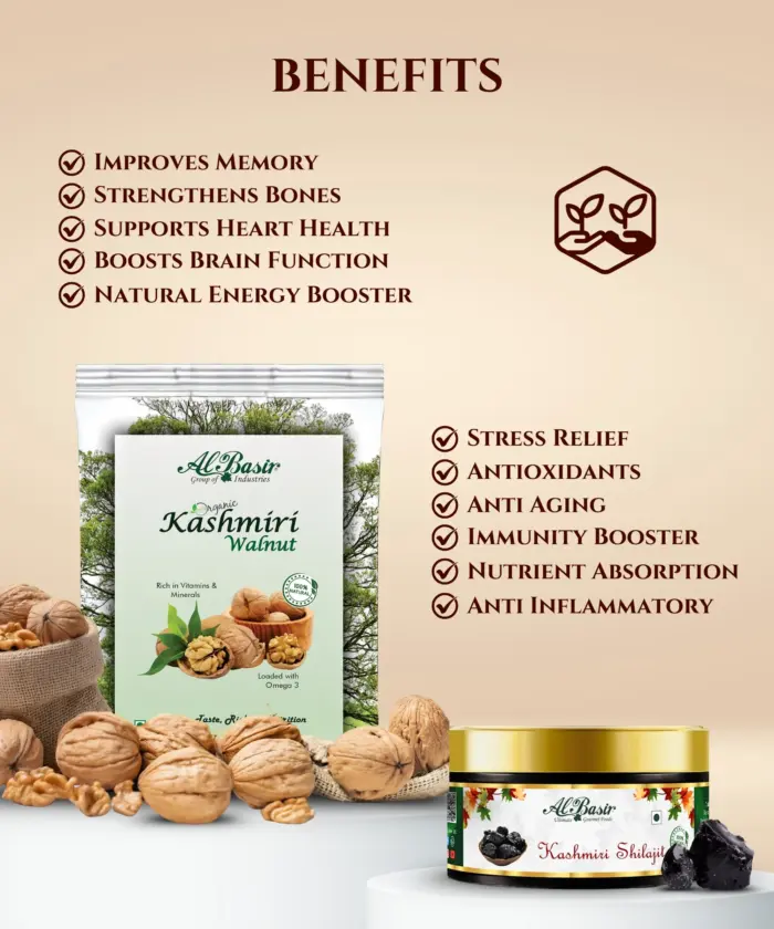 Walnut 1kg & Shilajit 50g - Image 2