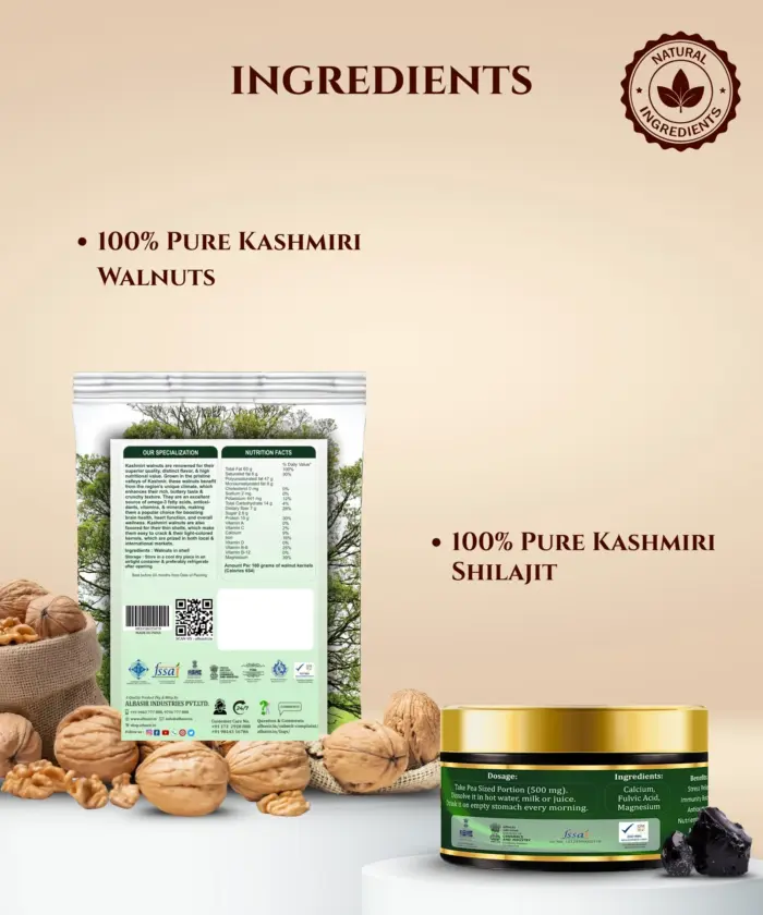 Walnut 1kg & Shilajit 50g - Image 4