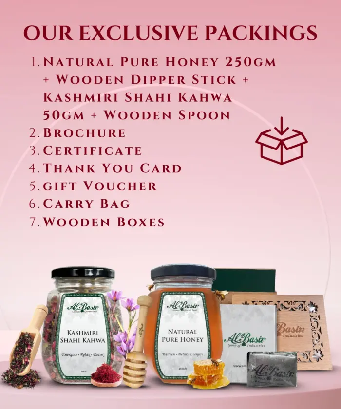 ALBASIR HONEY + SHAHI KAHWA COMBO (7)
