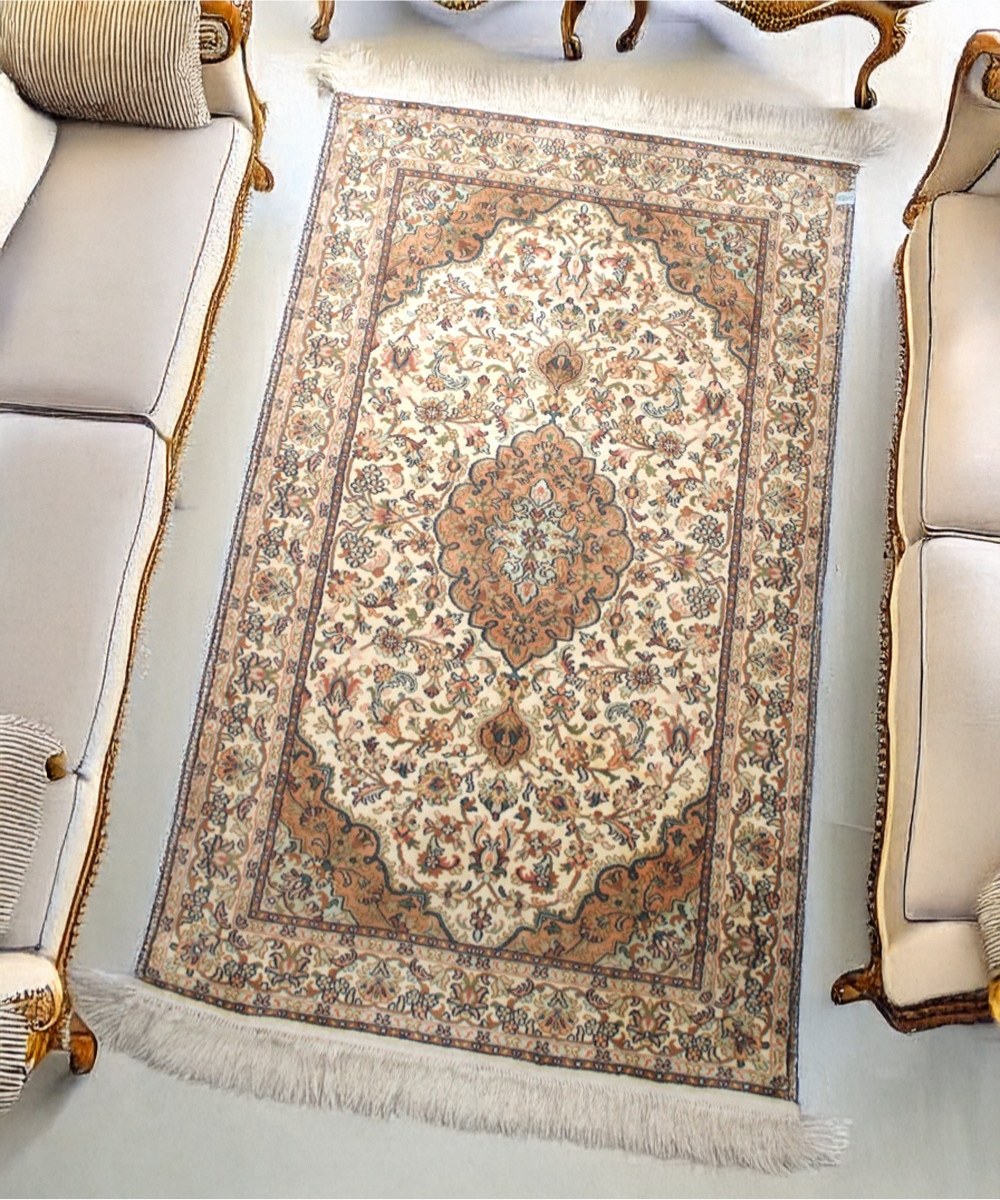 Carpet Floral Cotton 3’x 5’ft