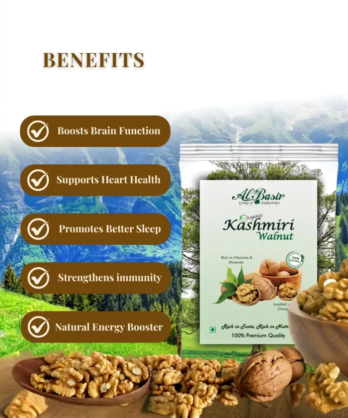 Kashmiri Walnuts Kernel 200g - Image 2