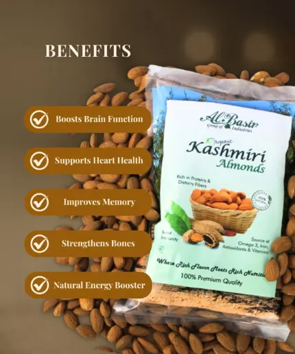 Kashmiri Almonds Kernel 1kg