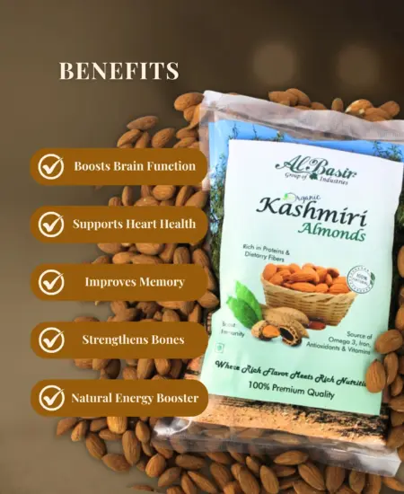 Kashmiri Almonds Kernel 1kg