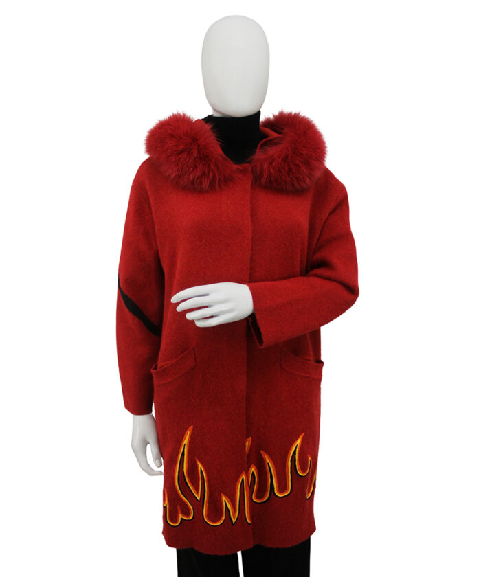Coat Long Wool - Image 3