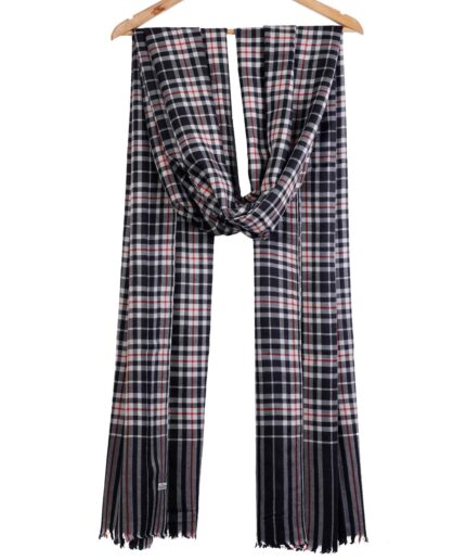 Shawl Men’s Check Pashmina 2