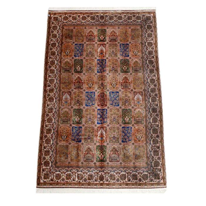 Geometrical Silk Carpet (7' x 10' Ft) - Image 3