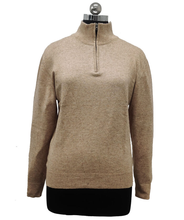 Sweater Pashmina Zip Neck - Image 1