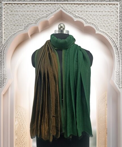 Stole Pashmina Zari Reversible