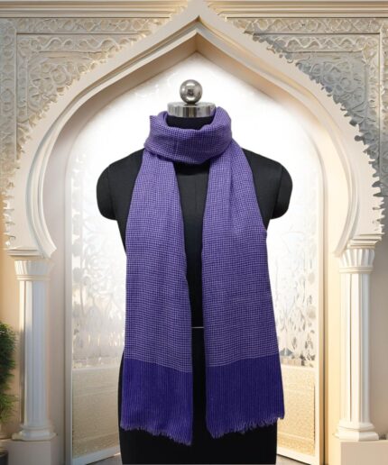 Stole check Pashmina