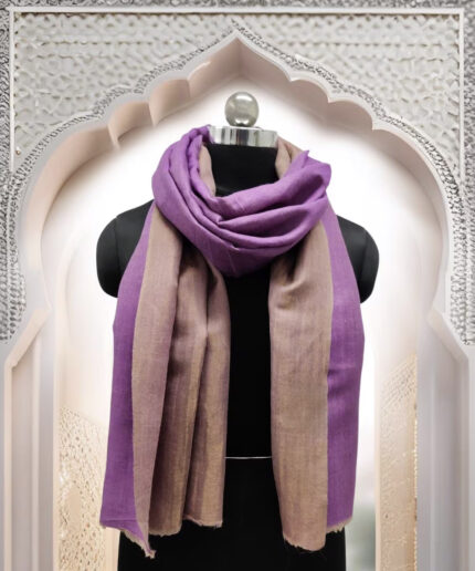 Stole Pashmina Zari Reversible
