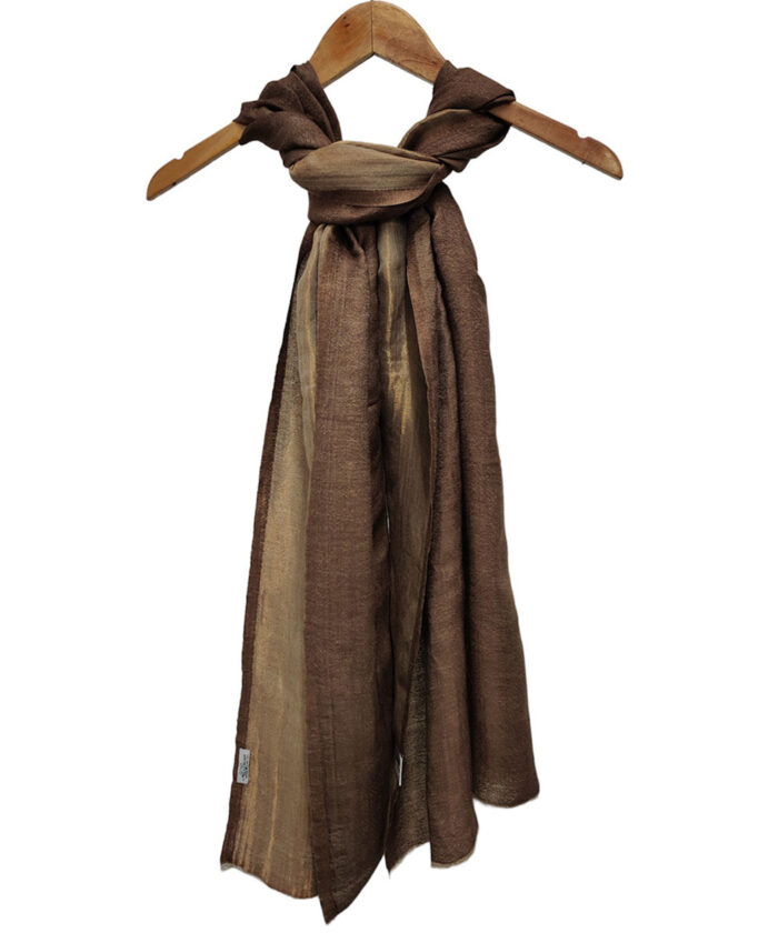 Stole Pashmina Zari Reversible - Image 4