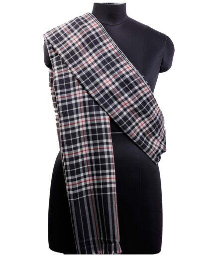 Shawl Men’s Check Pashmina