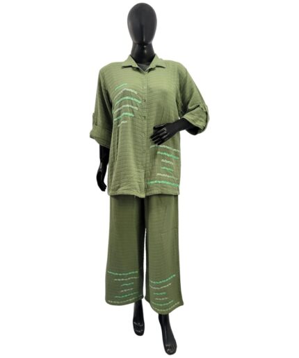 Co-Ord Set Aari Cotton