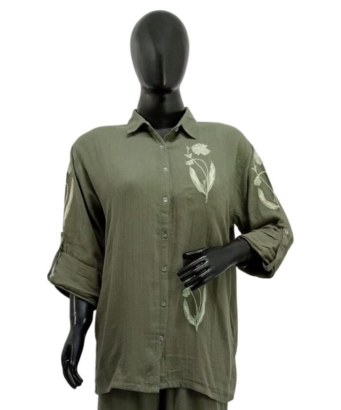 Co-Ord Set Aari Cotton - Image 1