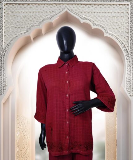 Co-Ord Set Aari Cotton