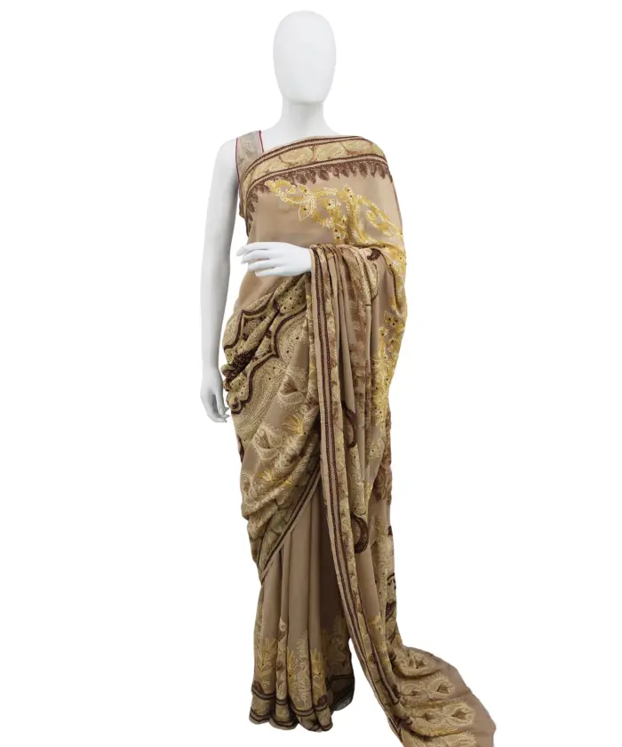 Saree Georgette Aari - Image 1