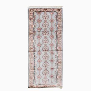Floral Silk Carpet (2.5' x 10' Ft) - Image 3