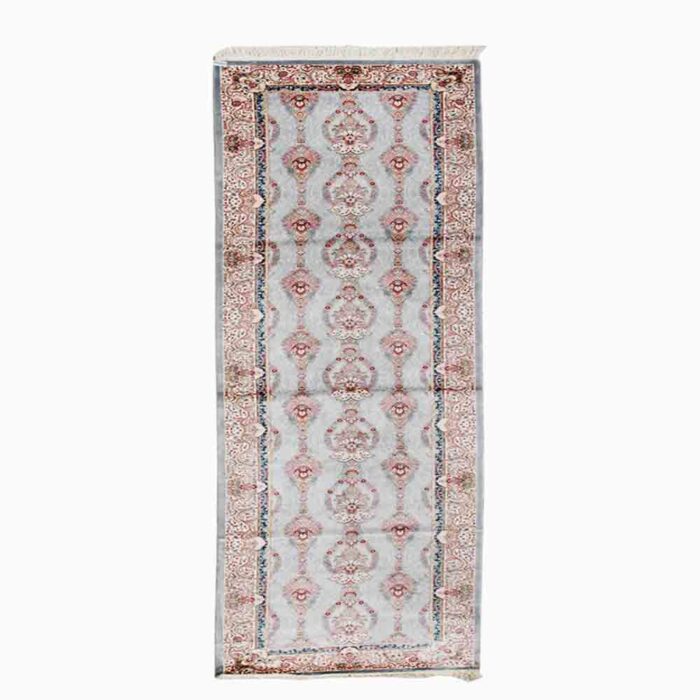 Floral Silk Carpet (2.5' x 10' Ft) - Image 3