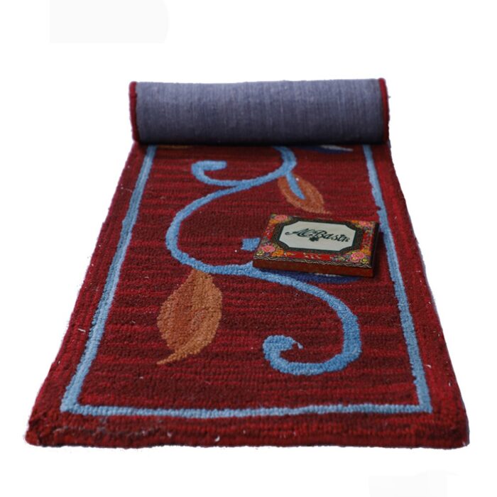 Floral HM Woollen Carpet (1.5' x 5' ft.) - Image 3
