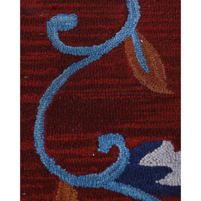 Floral HM Woollen Carpet (1.5' x 5' ft.) - Image 2