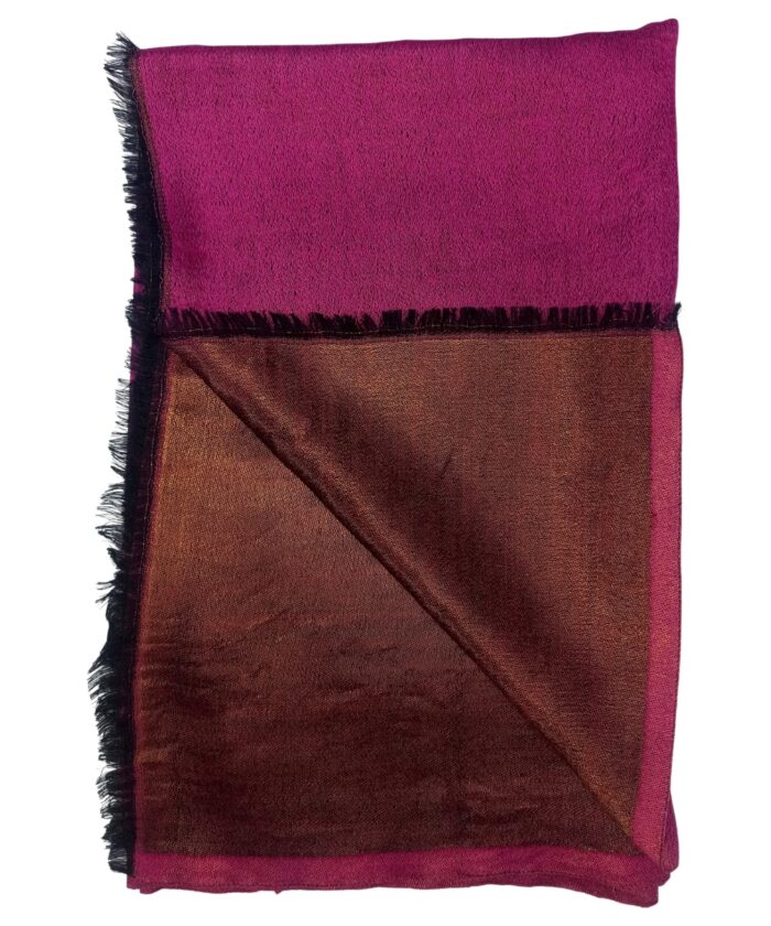 Stole Pashmina Zari Reversible - Image 5