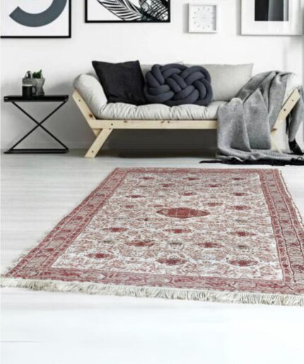 Floral Woollen Carpet (6' x 9' ft.)
