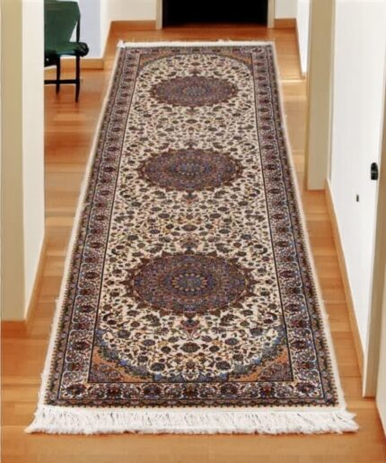 Oriental Silk Carpet (2.5' x 10' Ft)