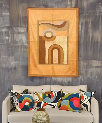 Abstract Silk Rug