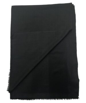 Stole Black Pashmina - Image 5