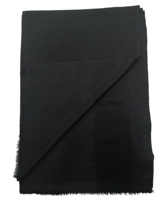 Stole Black Pashmina - Image 5