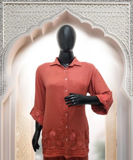 Co-Ord Set Aari Cotton