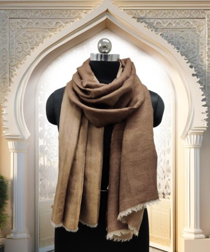 Stole Pashmina Zari Reversible