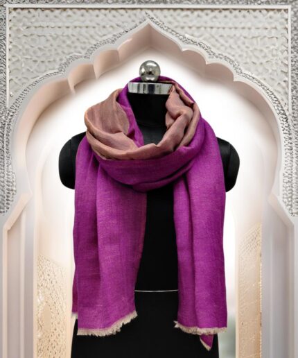 Stole Pashmina Zari Reversible