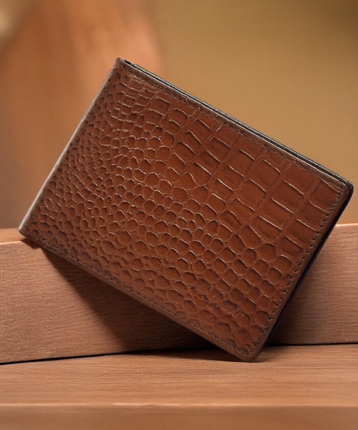 Wallet Croco Leather - Image 1