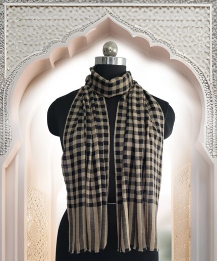 Scarf Check Pashmina