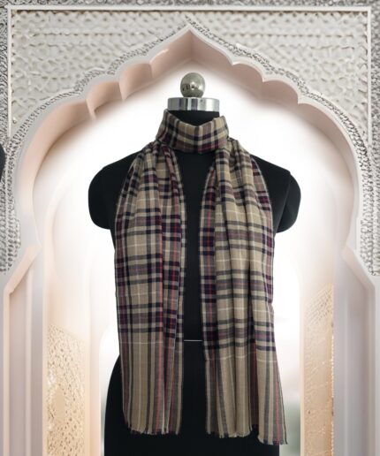 Scarf Check Pashmina