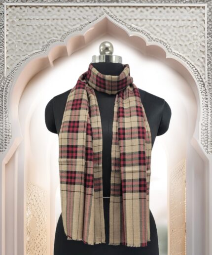 Scarf Check Pashmina