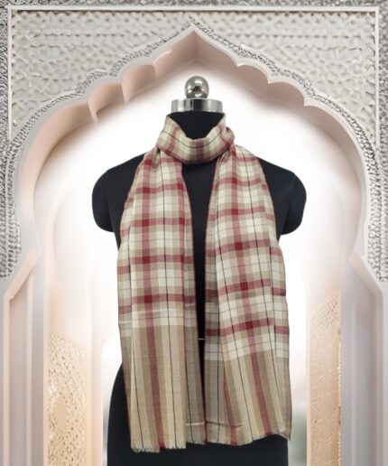 Scarf Check Pashmina