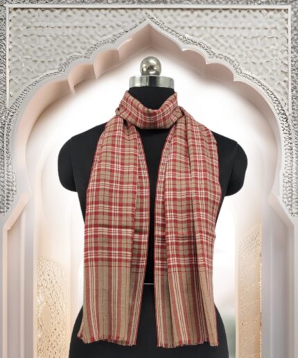 Scarf Check Pashmina