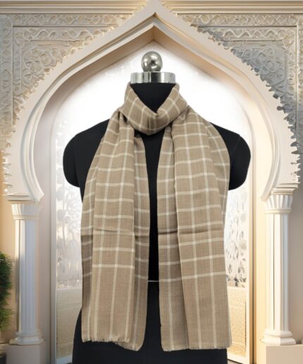 Scarf Check Pashmina